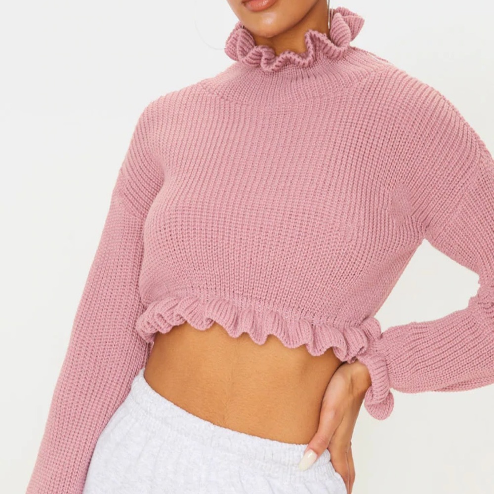 Pretty Little Things Cropped Sweater